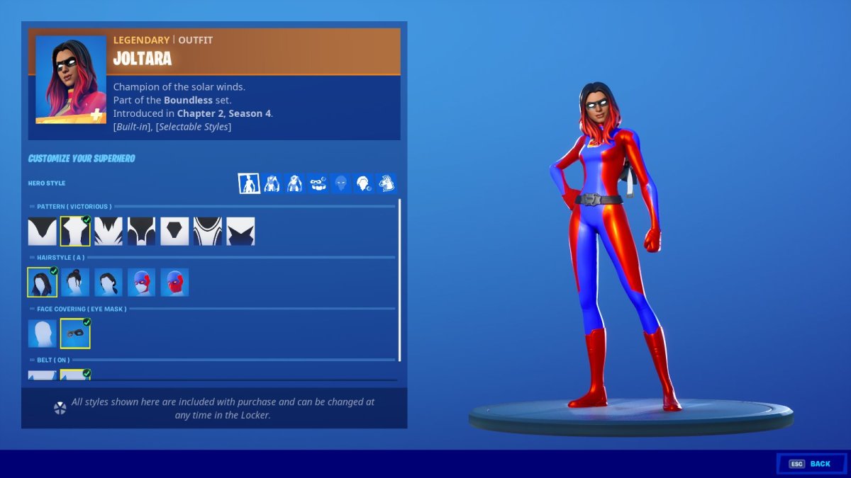 Fortnite Joltara skin